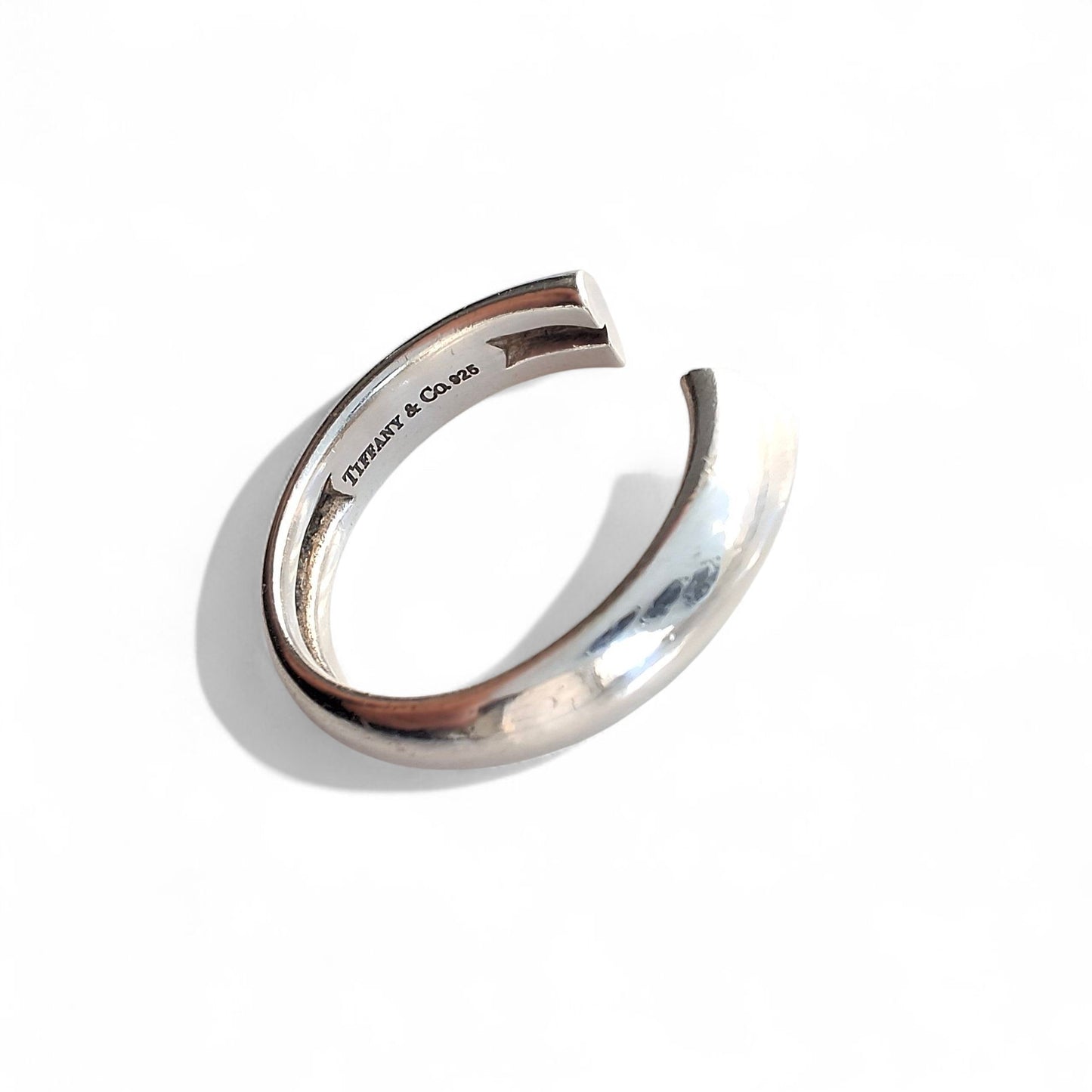 Preloved Vintage Tiffany & Co Tenderness Double Heart Ring by Paloma Picasso