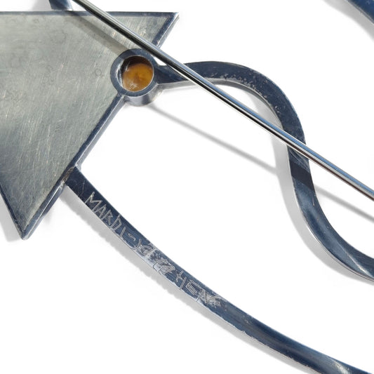 Vintage 1980s Memphis Pin Brooch by Mardi Jo Cohen