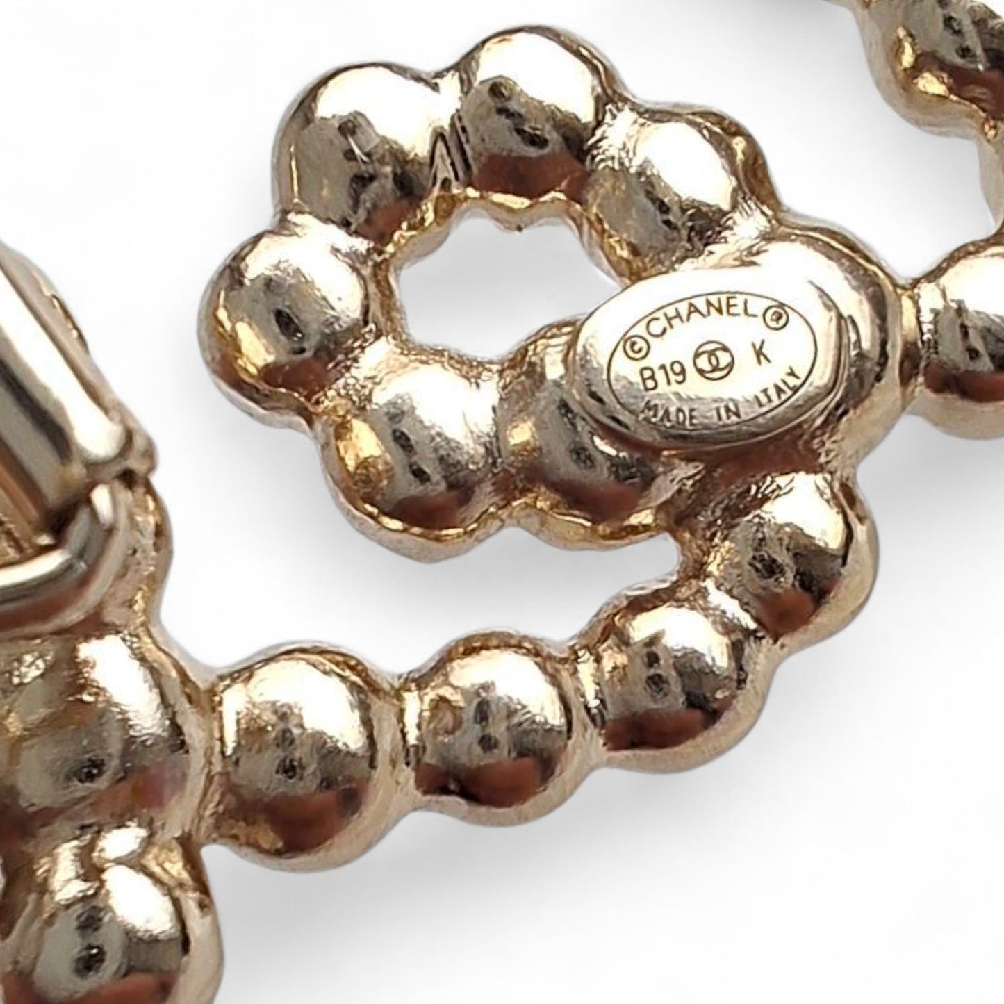 Chanel Logo Hair Clip
