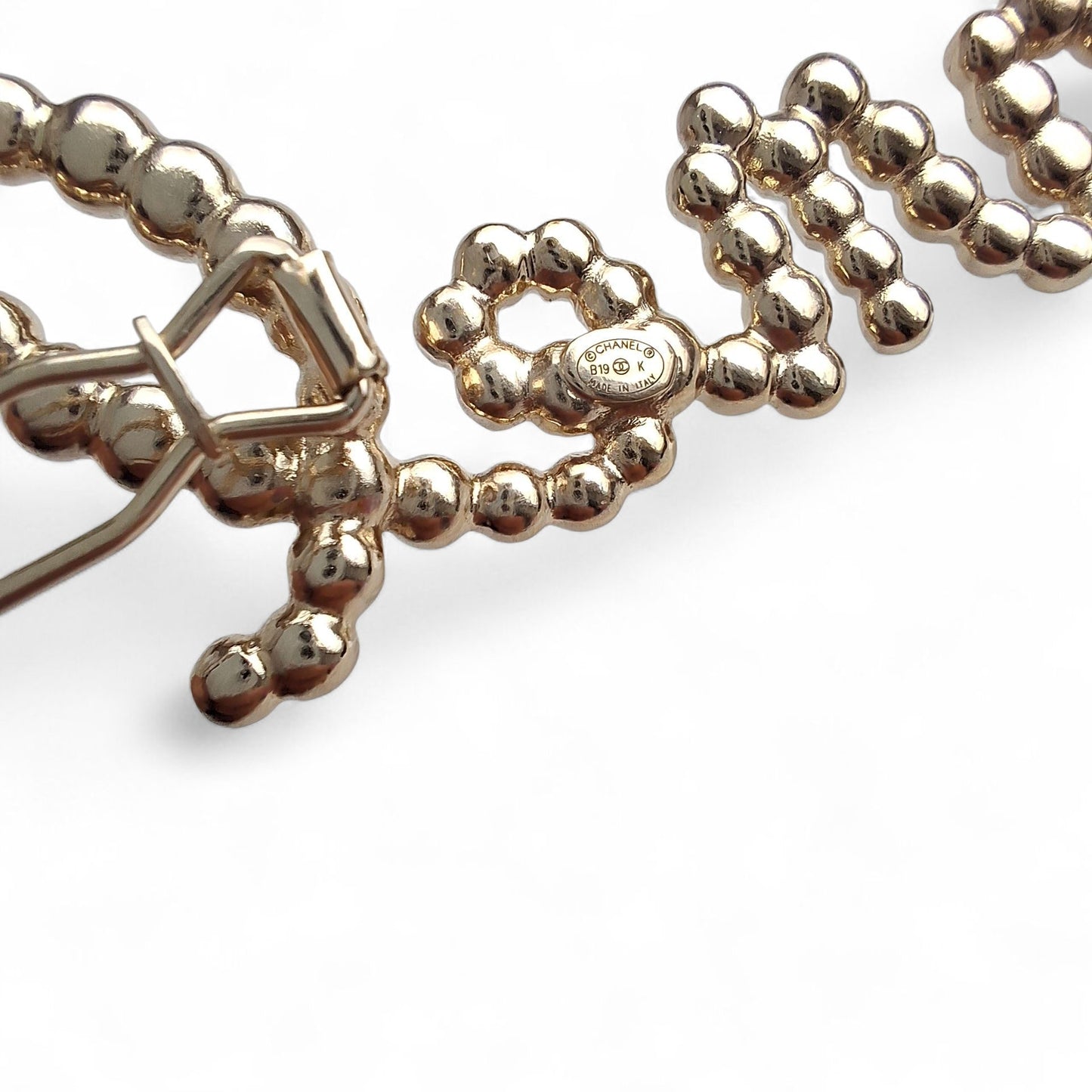 Chanel Logo Hair Clip