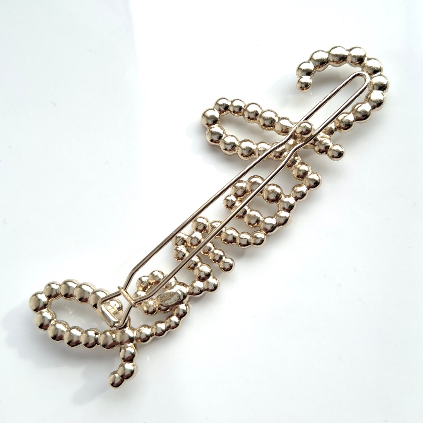Chanel Logo Hair Clip