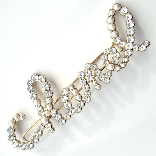 Chanel Logo Hair Clip