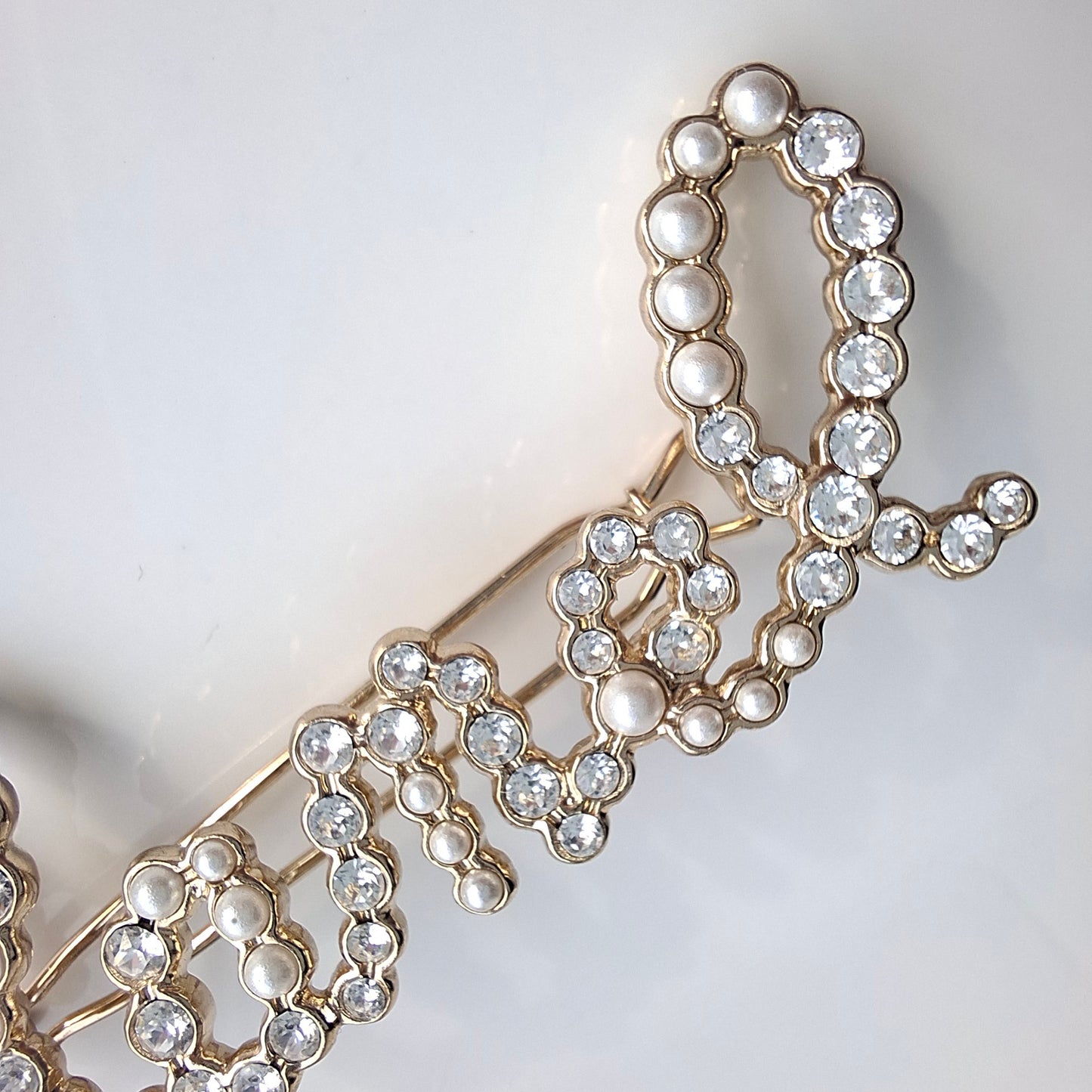 Chanel Logo Hair Clip
