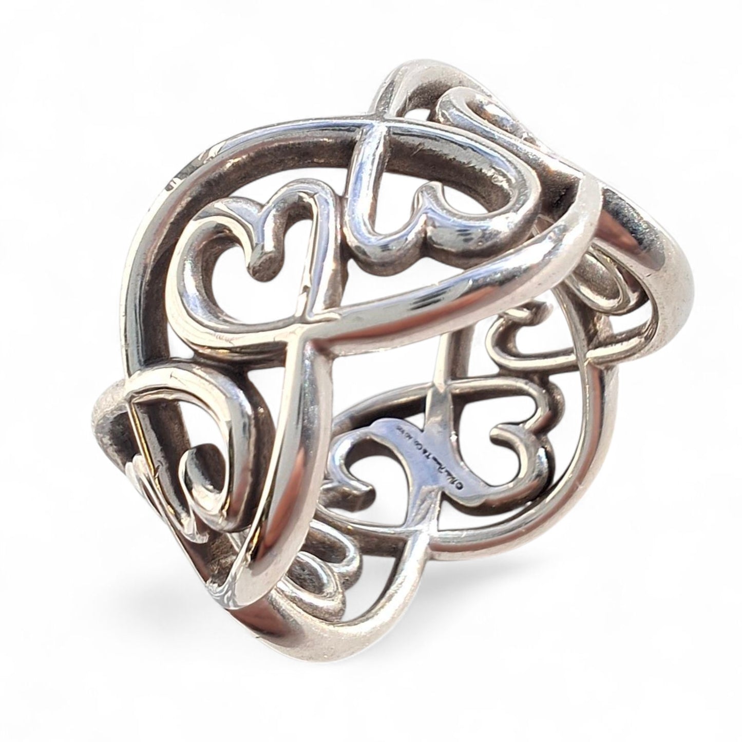 Paloma Picasso Tiffany & Co. Eternal Loving Hearts Wide Band Ring