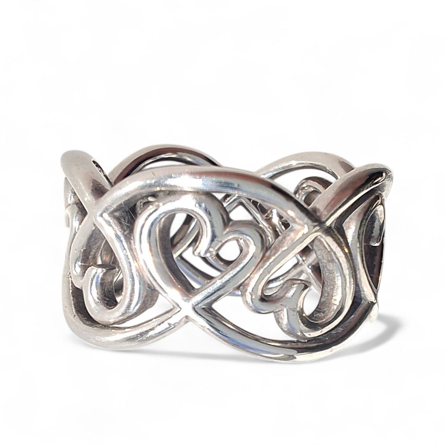 Paloma Picasso Tiffany & Co. Eternal Loving Hearts Wide Band Ring