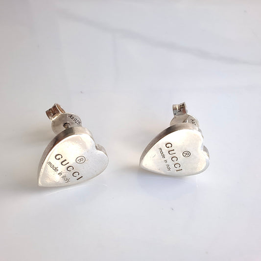 Vintage Gucci Logo Earrings