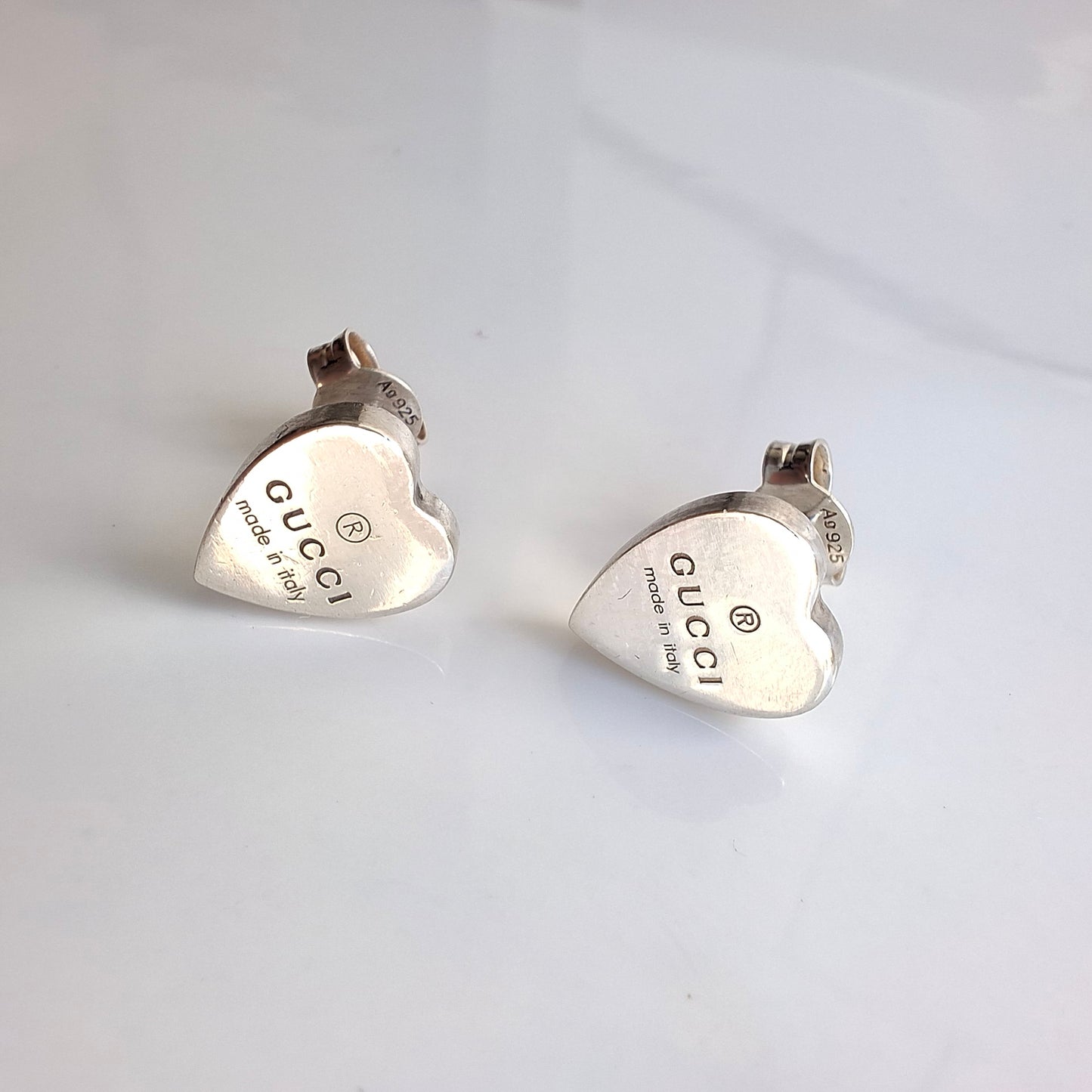 Vintage Gucci Logo Earrings