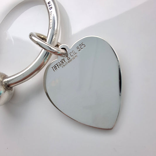 Vintage Silver Key Ring by Tiffany & Co.