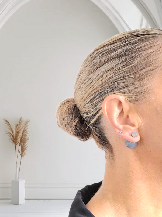 Dior Tribales Translucent Blue Earrings
