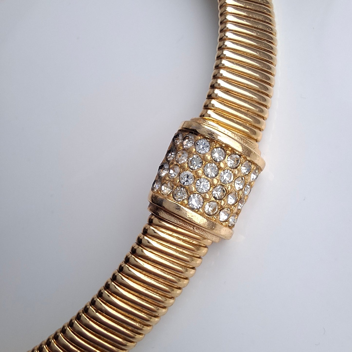 Vintage Christian Dior Omega Necklace