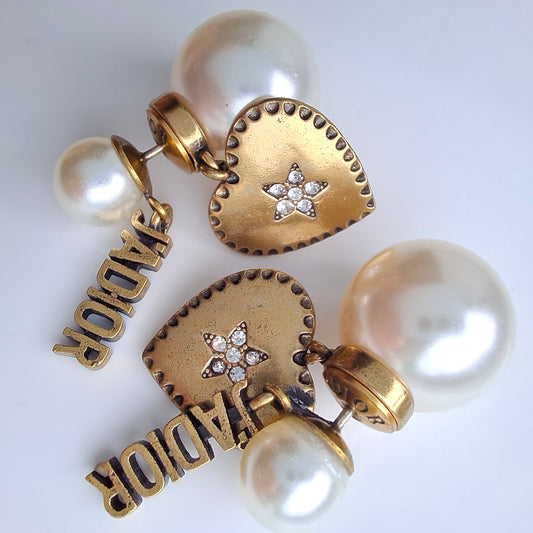 Dior Tribales Logo J'ADIOR Earrings
