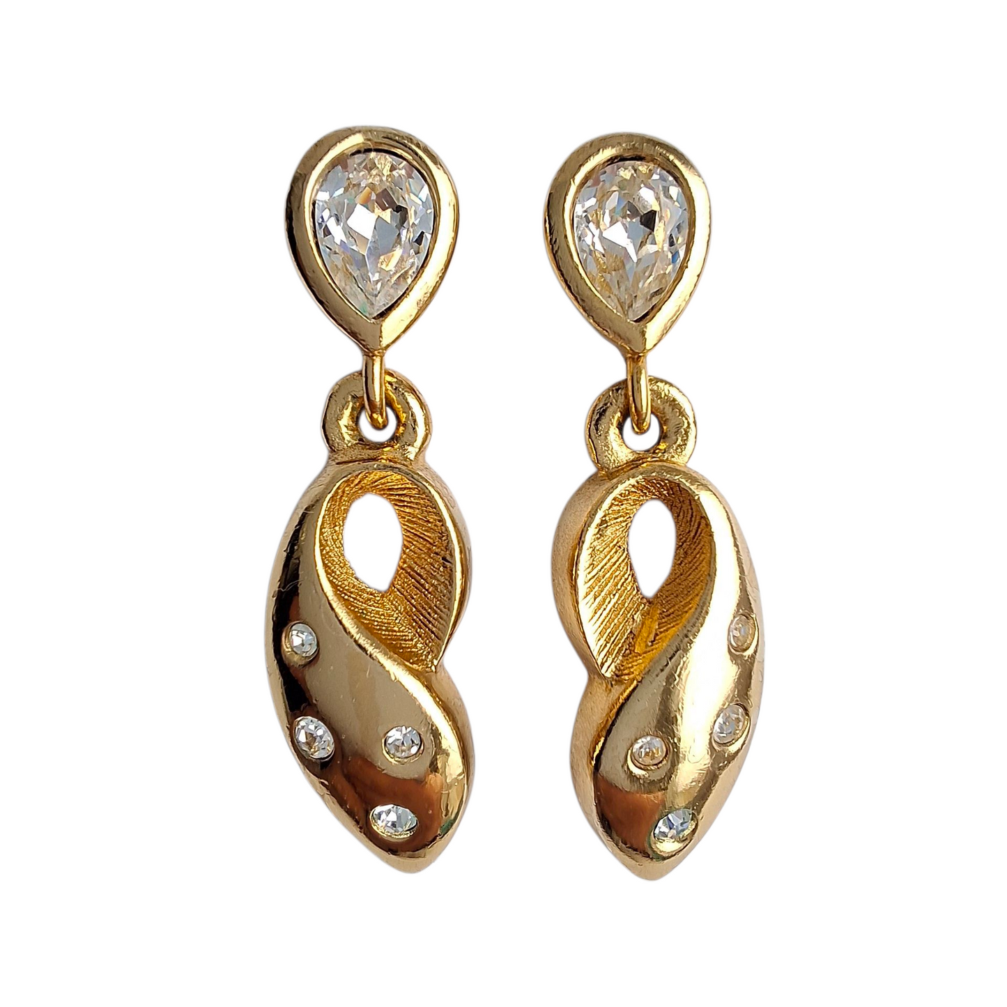 Vintage Christian Dior Dangle Earrings