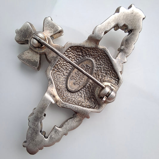 Vintage Vivienne Westwood Snowflake Orb Brooch