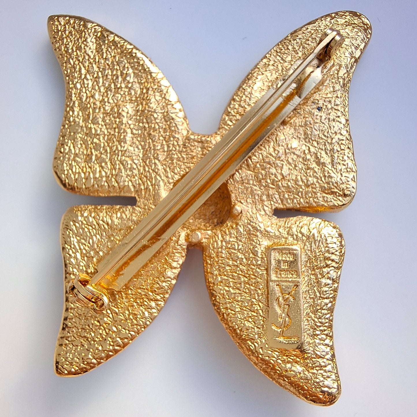 Vintage Yves Saint Laurent Butterfly Brooch