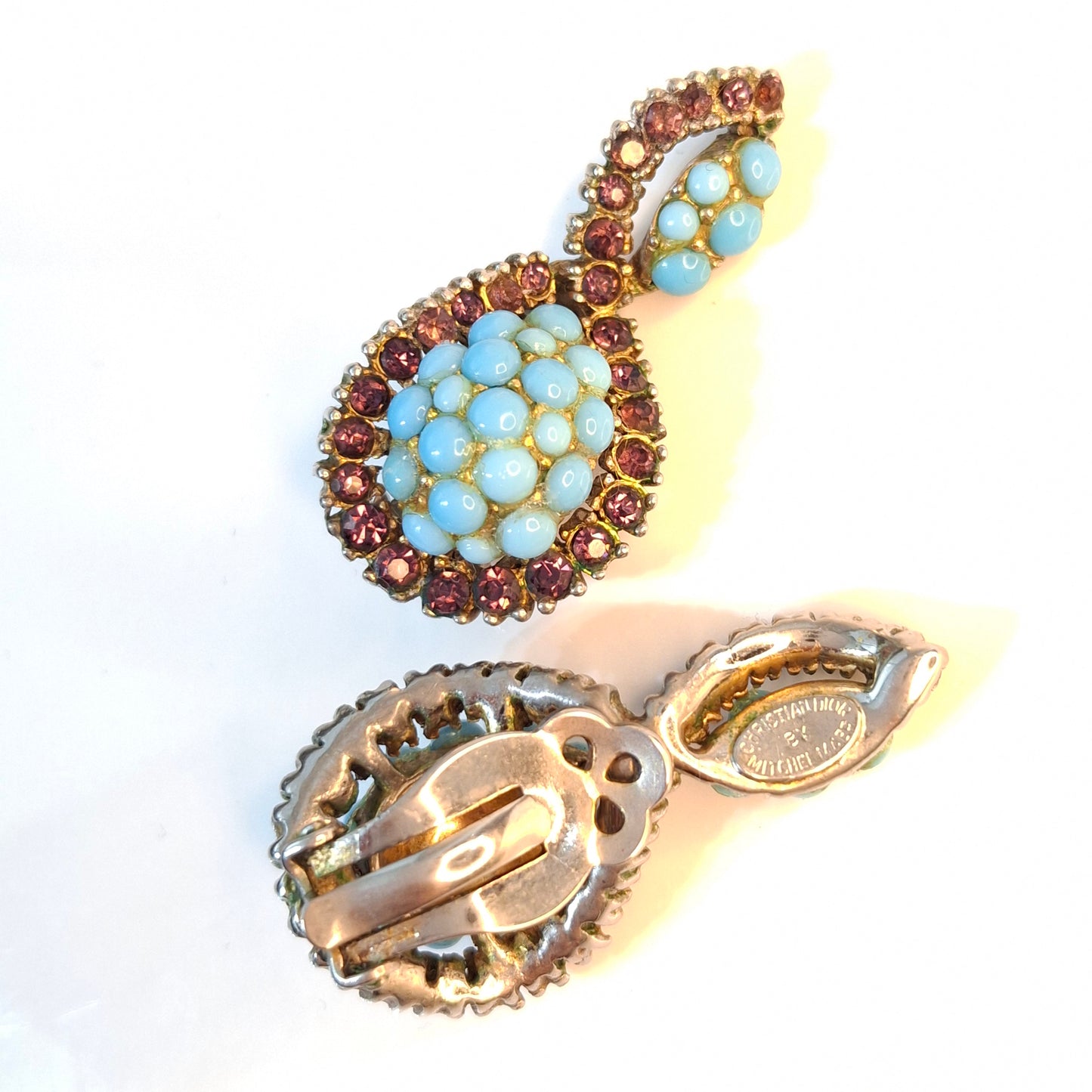 A Pair of Vintage Christian Dior by Mitchel Maer Earrings
