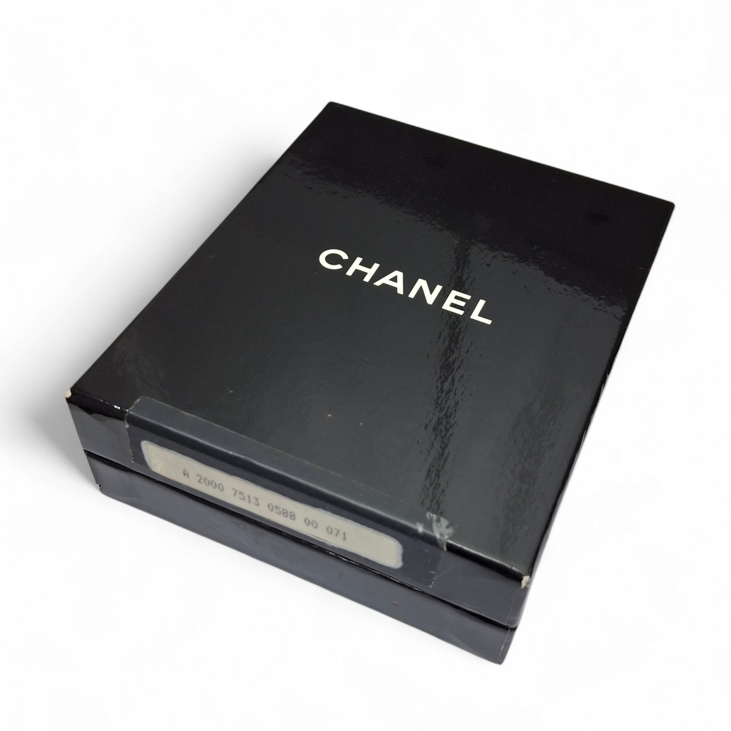 Vintage Chanel CC Logo Gold Plated Hoop Statement Earrings