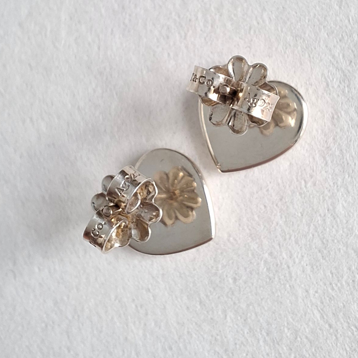 Tiffany Blue Return to Tiffany Love Heart Earrings in Sterling Silver