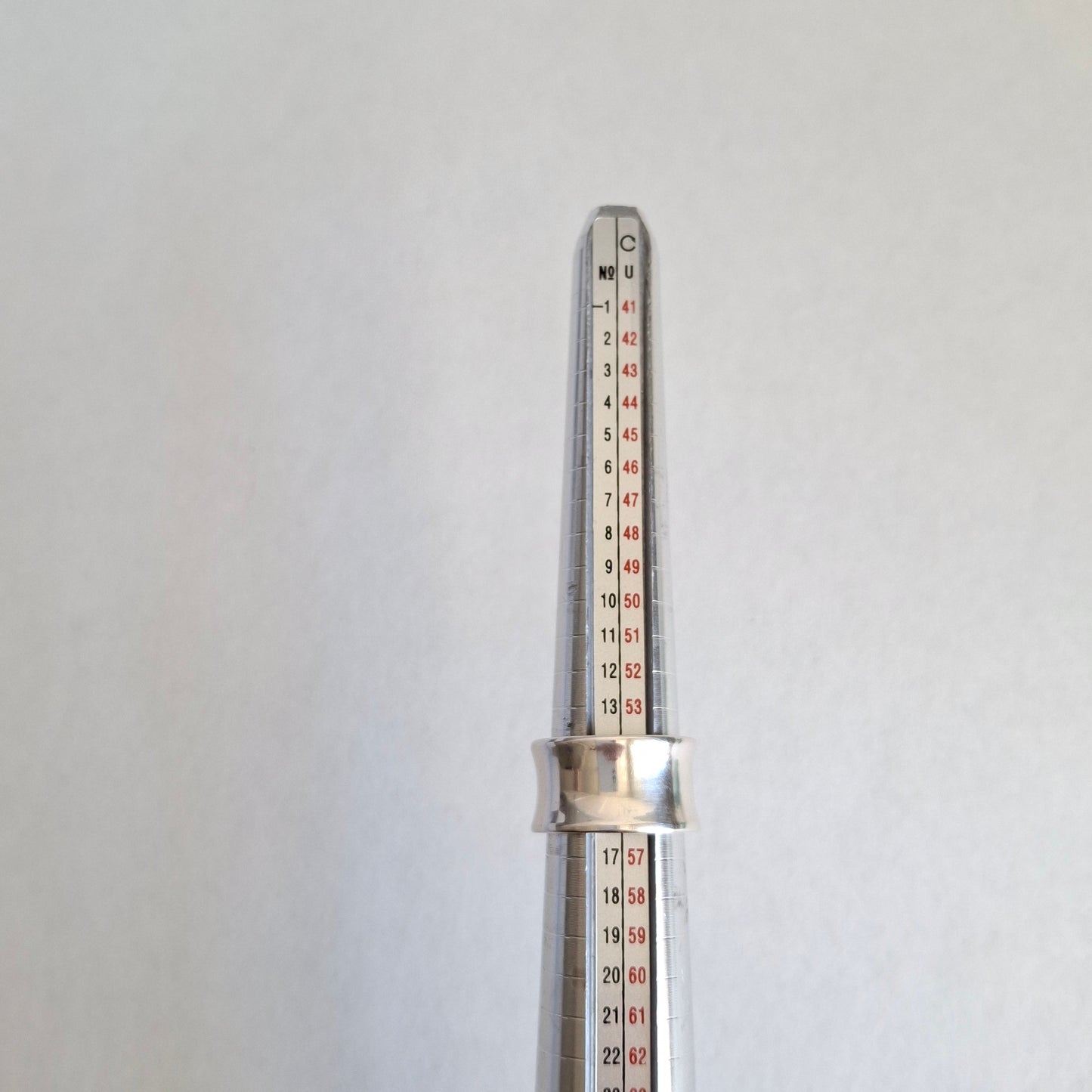 Vintage Tiffany & Co 1837 Wide Band Ring in Sterling Silver
