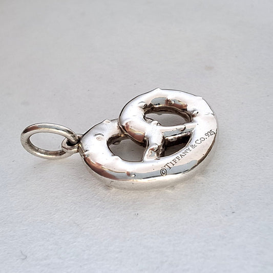 Tiffany & Co Sterling Silver Pretzel Charm