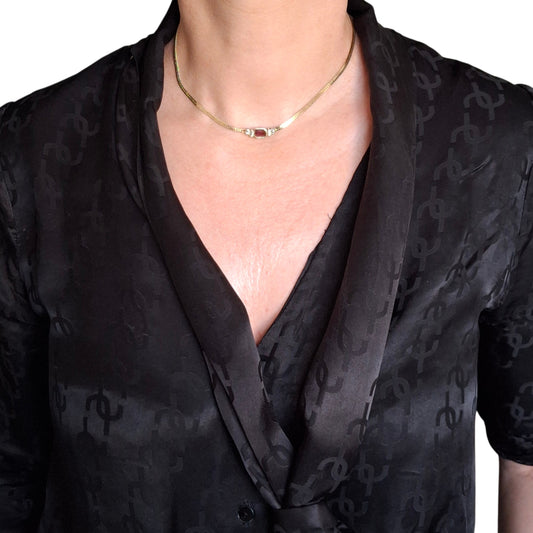 Vintage Christian Dior Adjustable Necklace