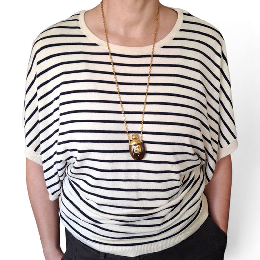 Vintage 1978 Givenchy Perfume Bottle Necklace