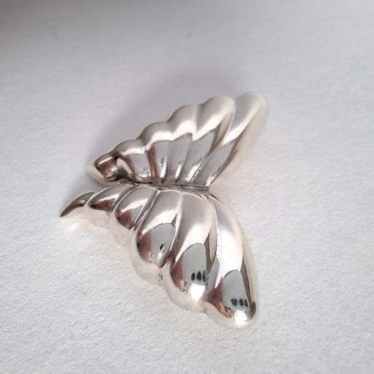 Vintage Tiffany & Co Butterfly Brooch in Hallmarked Sterling Silver