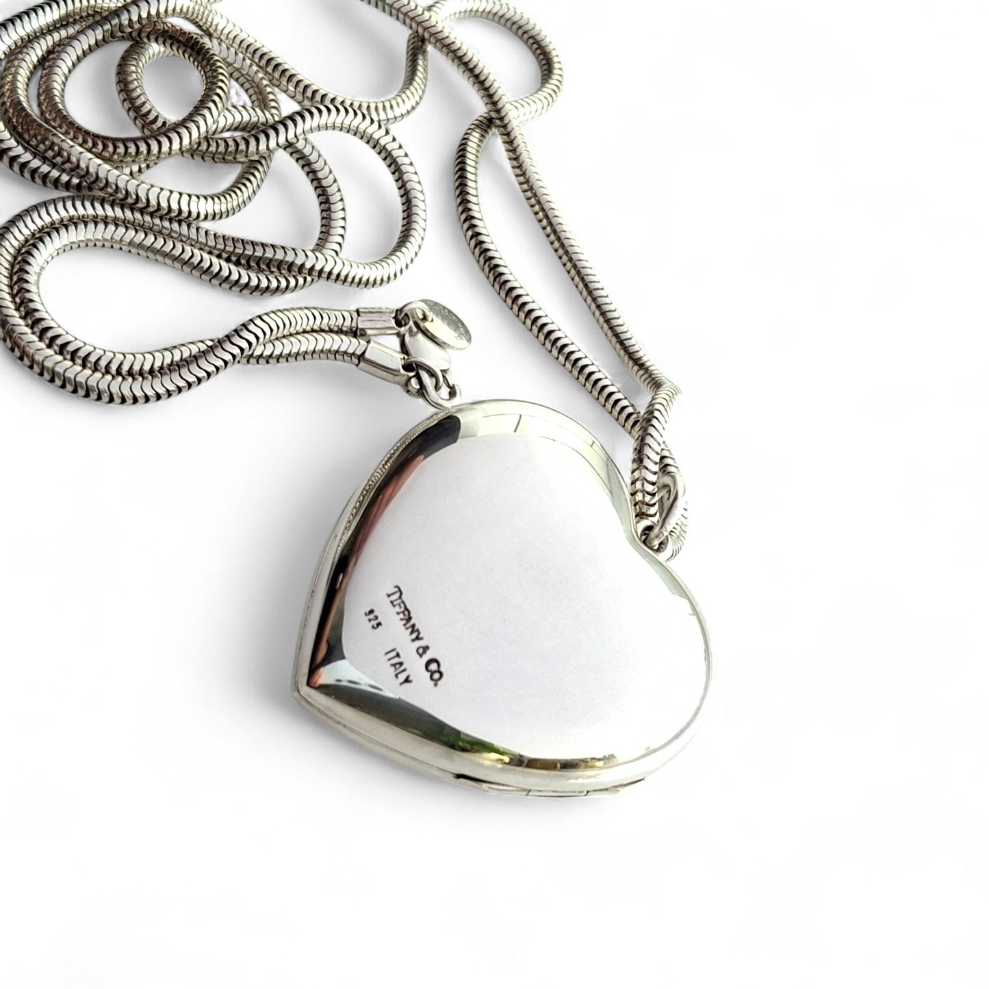 Vintage Tiffany & Co Sterling Silver Locket