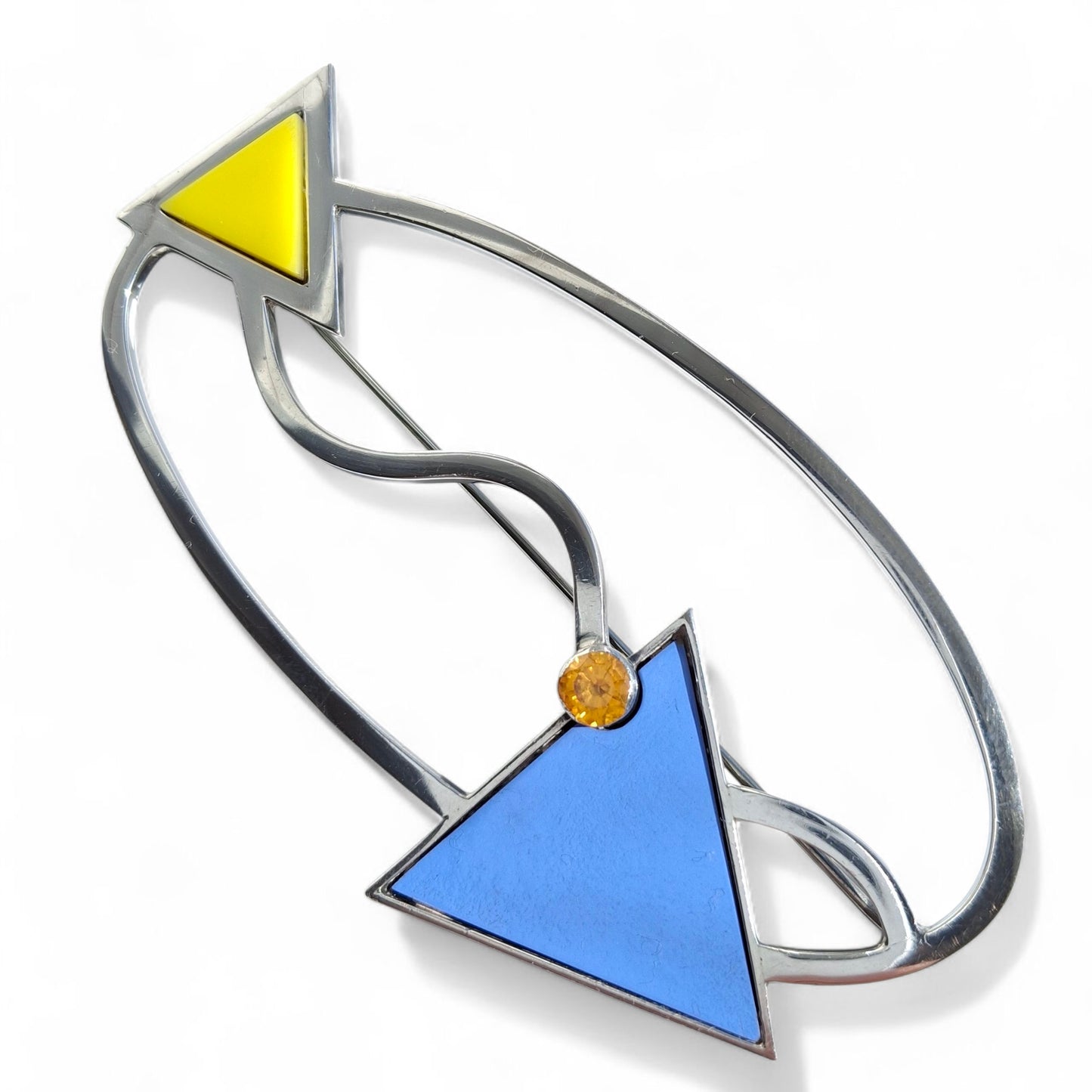 Vintage 1980s Memphis Pin Brooch by Mardi Jo Cohen