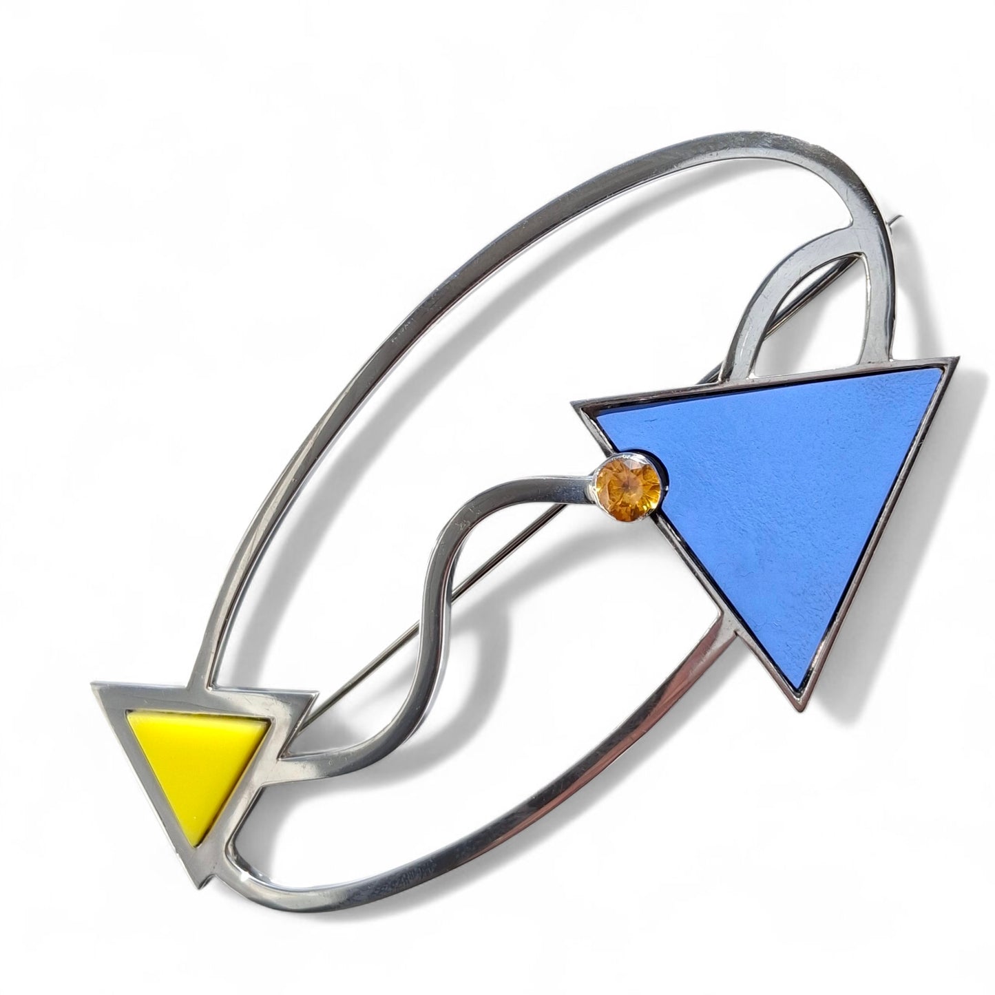 Vintage 1980s Memphis Pin Brooch by Mardi Jo Cohen