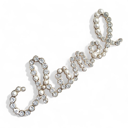 Chanel Logo Hair Clip