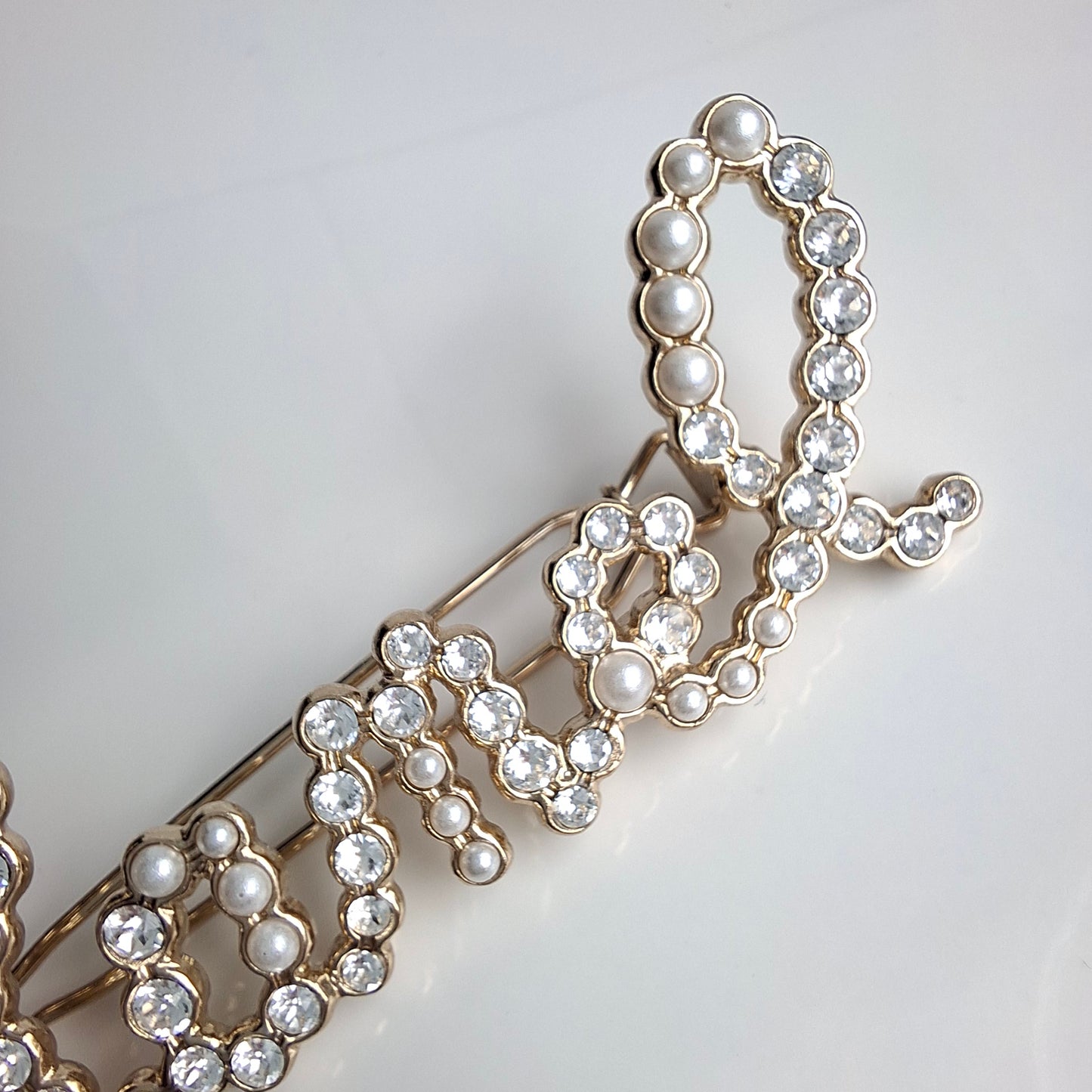 Chanel Logo Hair Clip