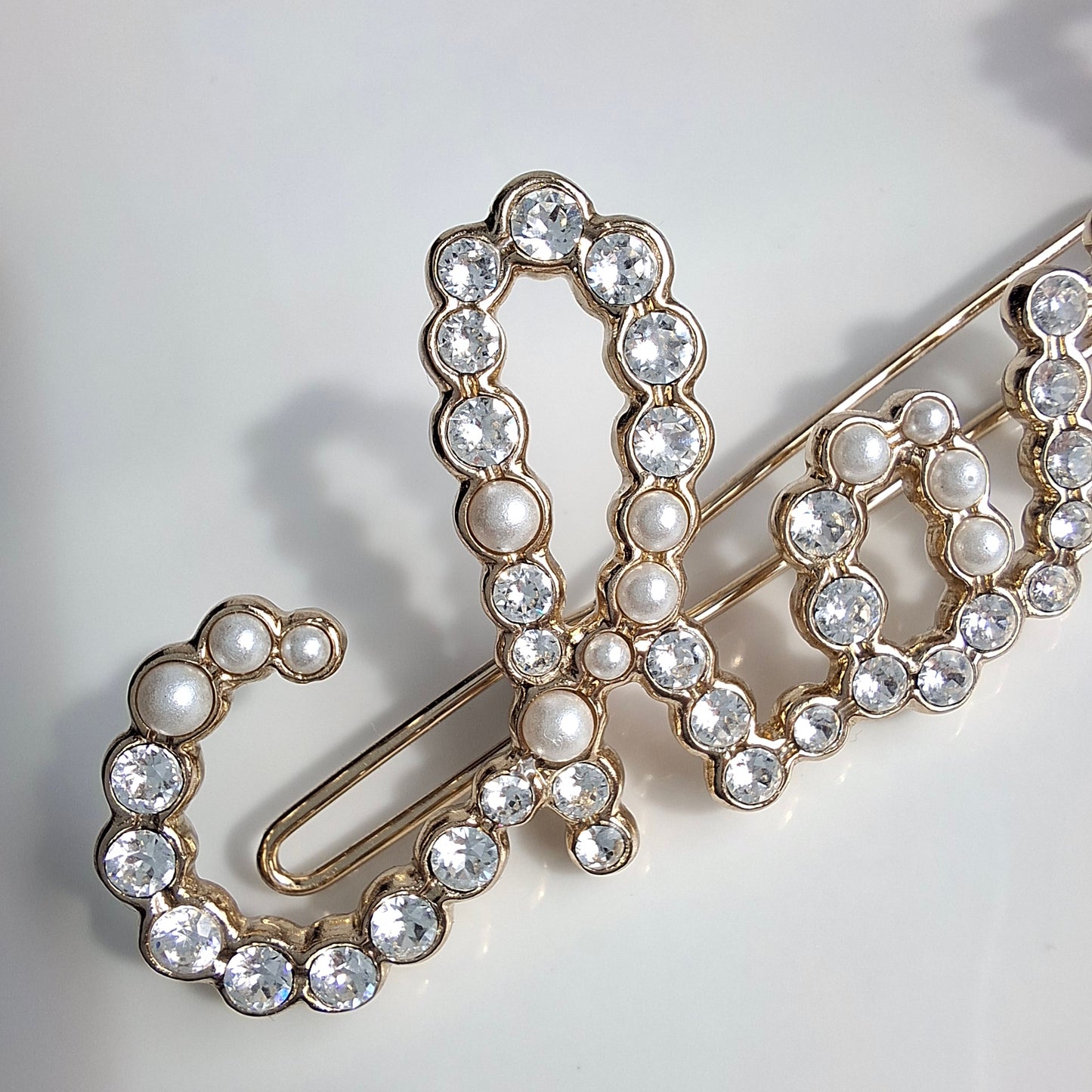 Chanel Logo Hair Clip