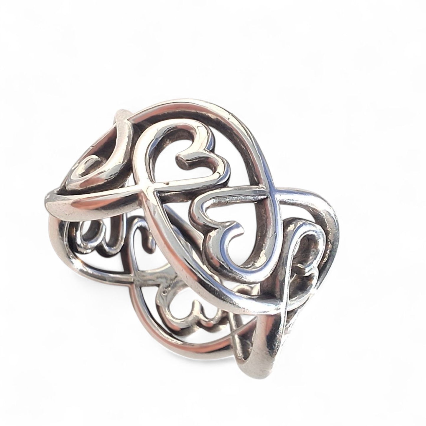 Paloma Picasso Tiffany & Co. Eternal Loving Hearts Wide Band Ring
