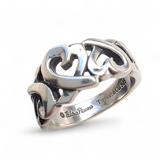 Paloma Picasso Tiffany & Co. Triple Loving Hearts Ring