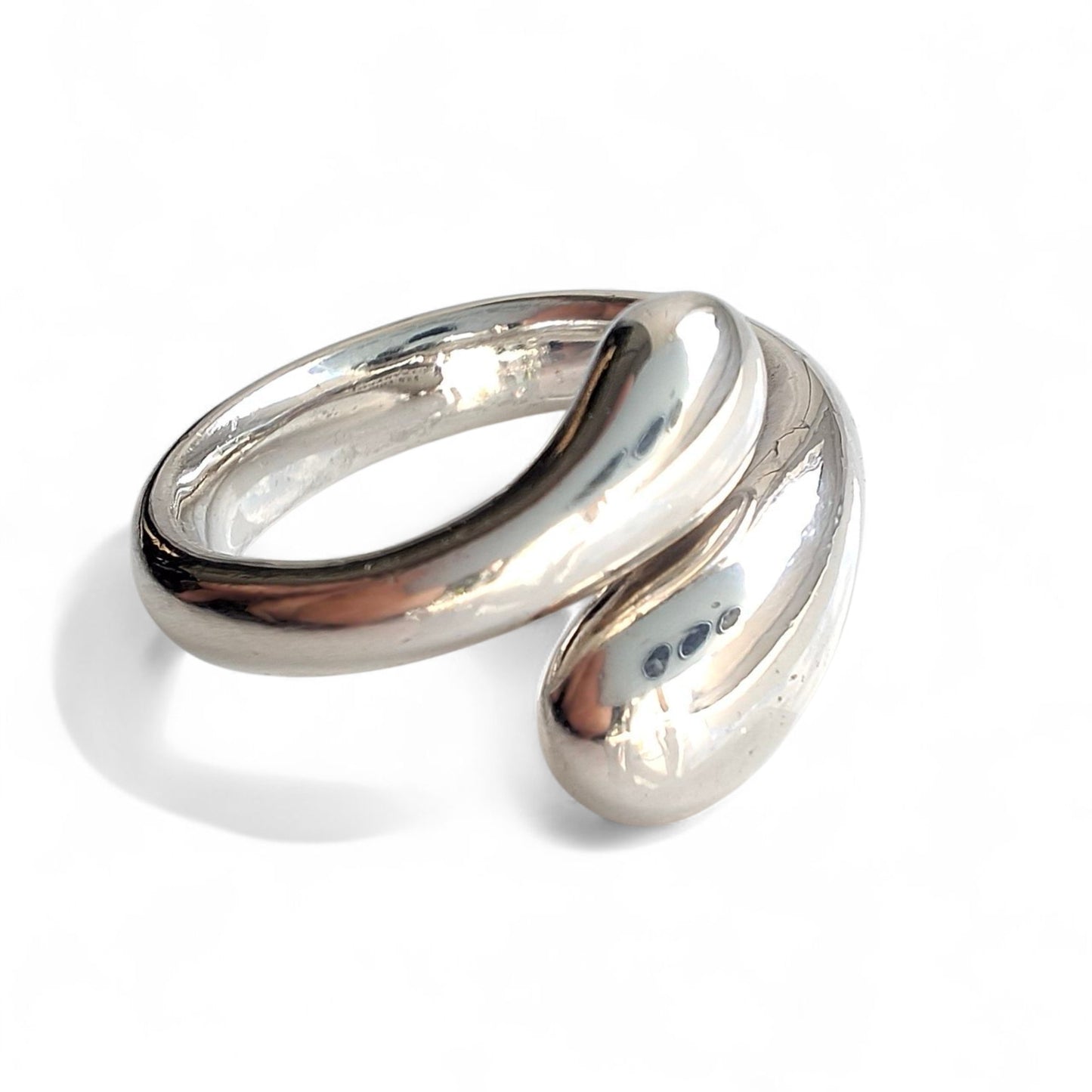 Vintage Elsa Peretti Sterling Silver Teardrop Ring