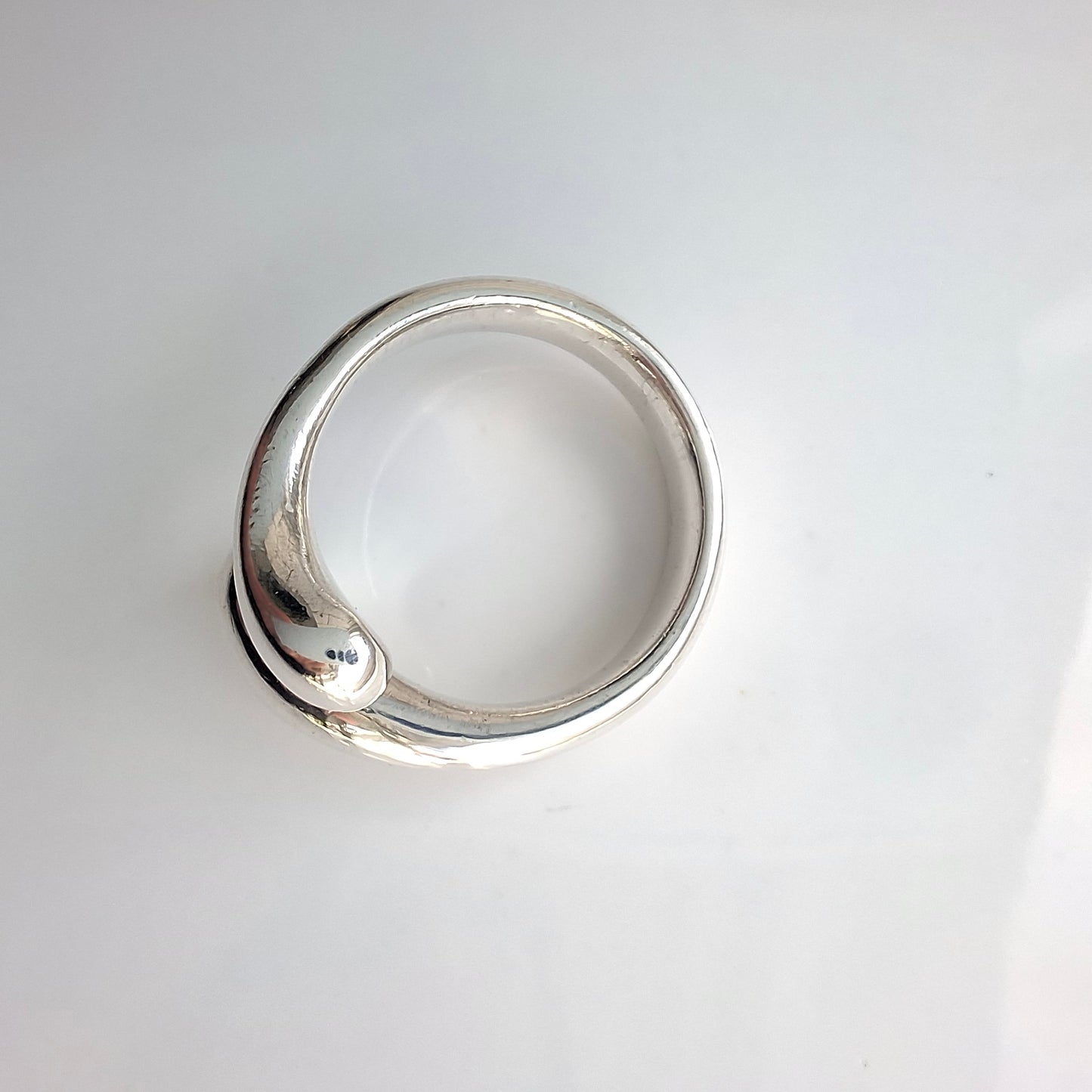Vintage Elsa Peretti Sterling Silver Teardrop Ring