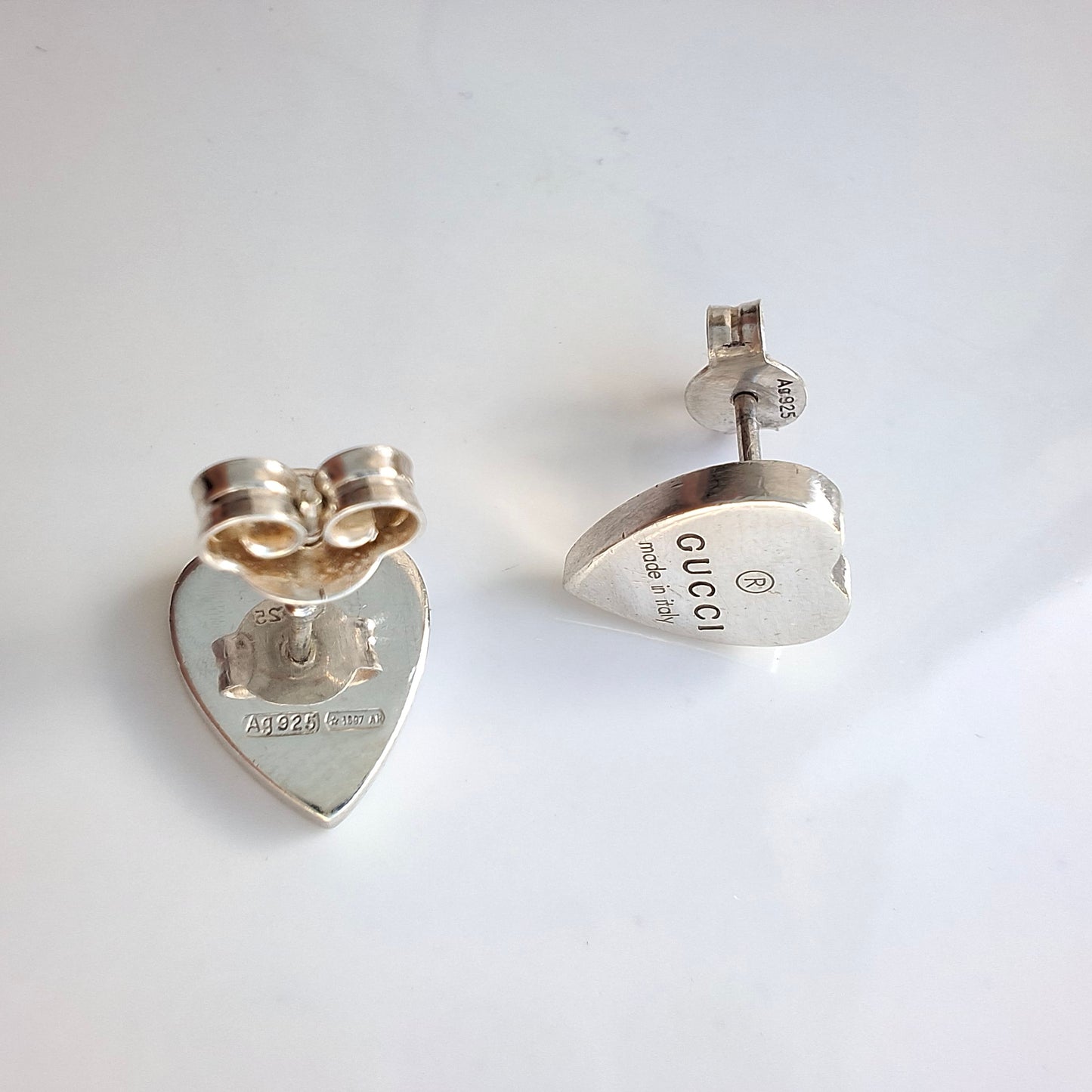 Vintage Gucci Logo Earrings