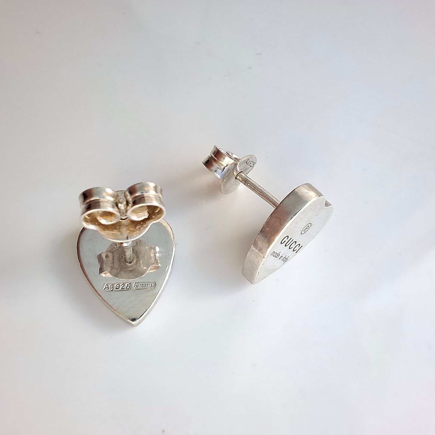 Vintage Gucci Logo Earrings