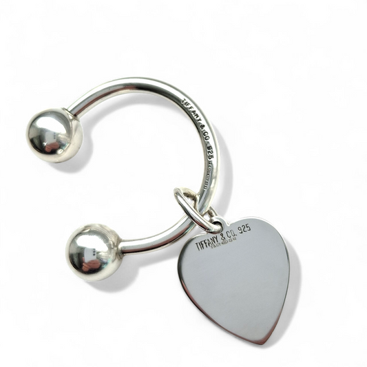 Vintage Silver Key Ring by Tiffany & Co.