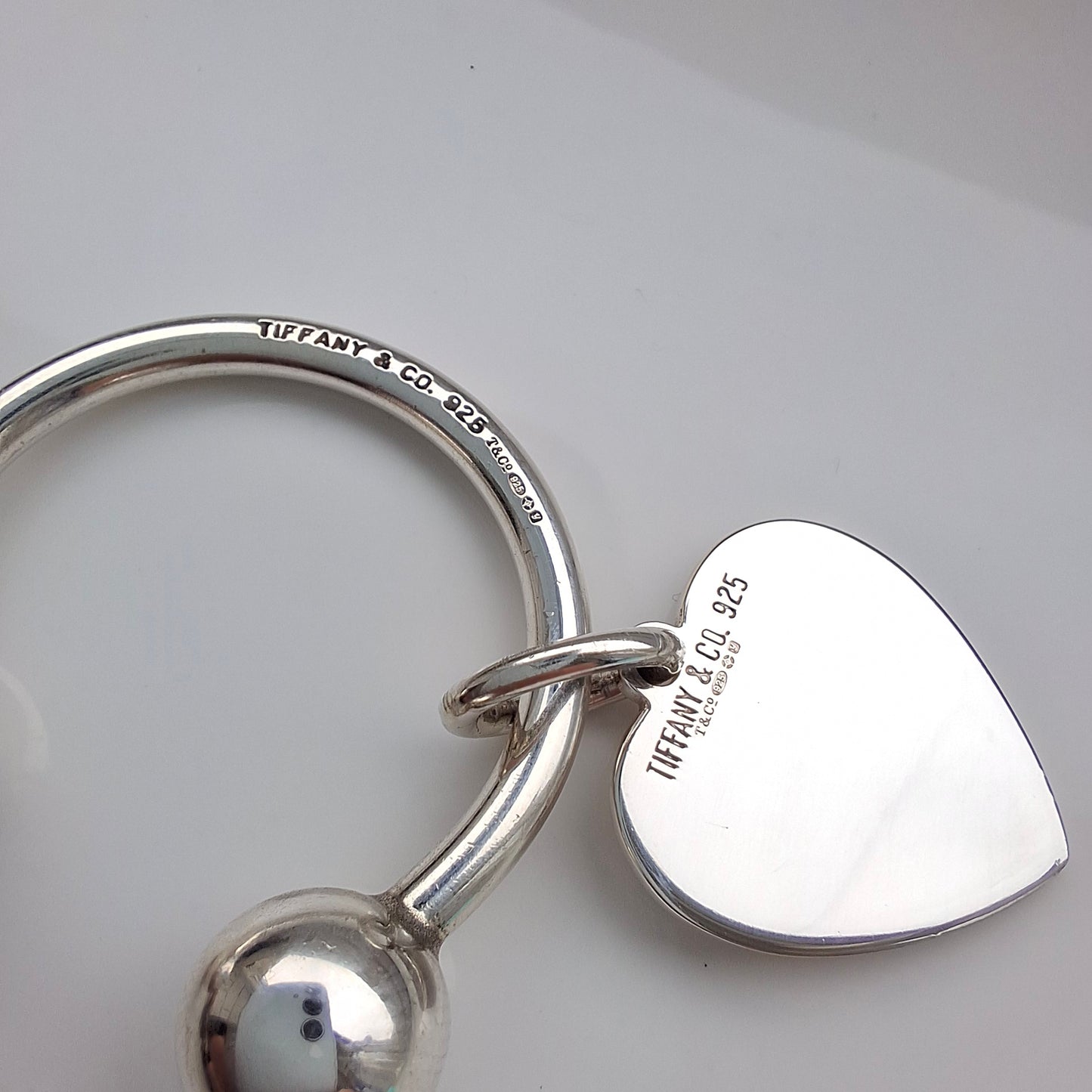 Vintage Silver Key Ring by Tiffany & Co.