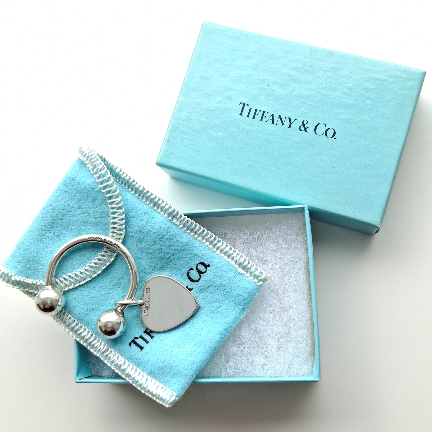 Vintage Silver Key Ring by Tiffany & Co.