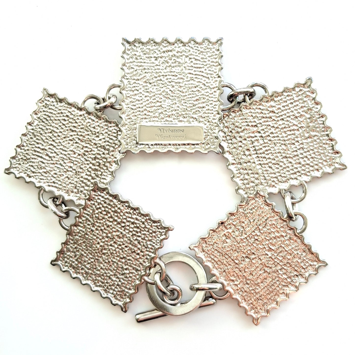 Vintage 1990s Vivienne Westwood Postage Stamp Bracelet