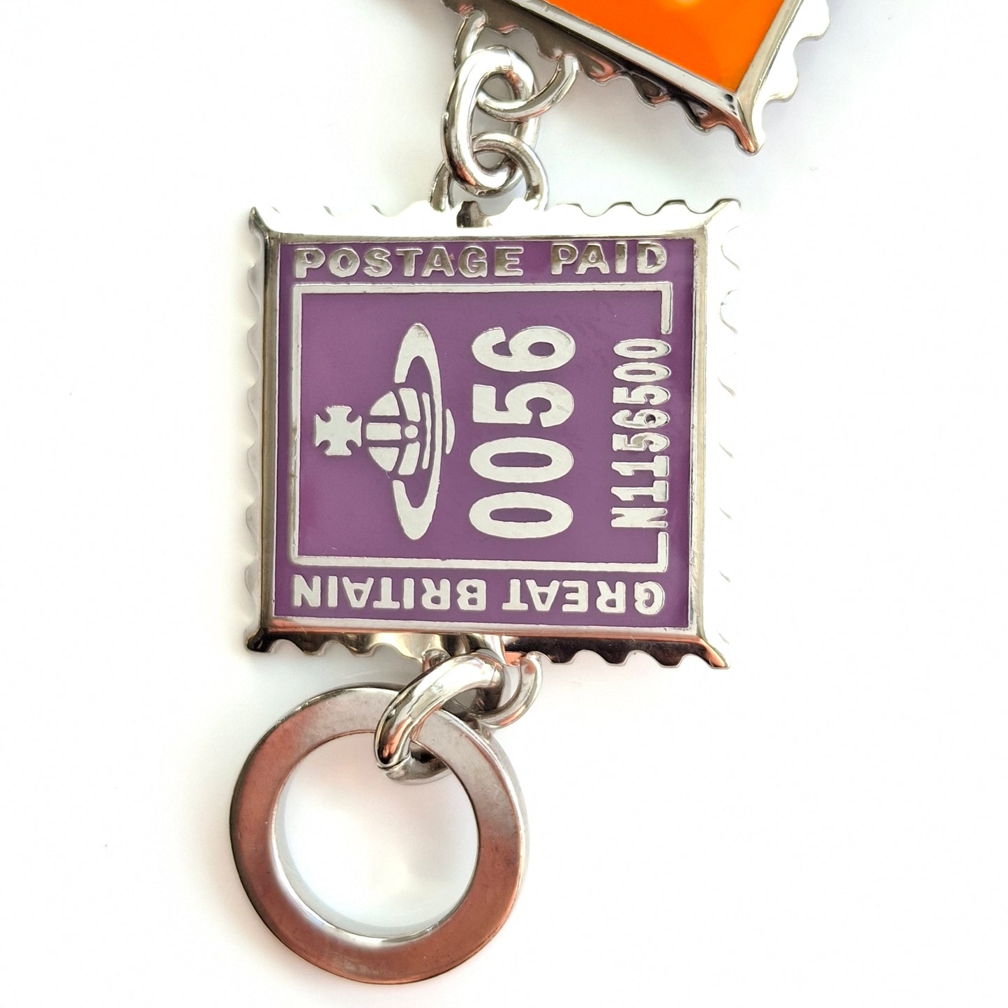 Vintage 1990s Vivienne Westwood Postage Stamp Bracelet