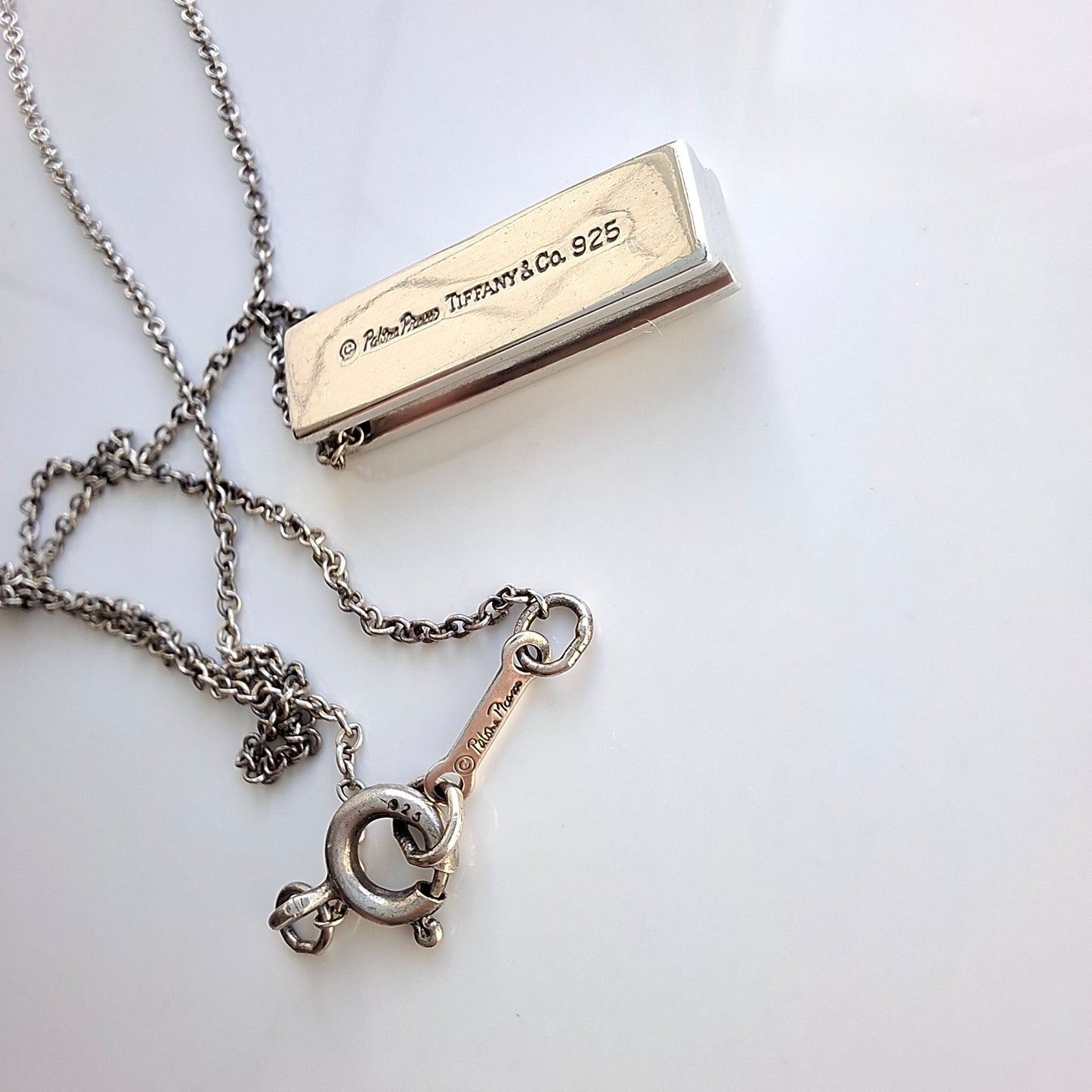 Paloma Picasso Graffiti X Diamond Pendant Necklace