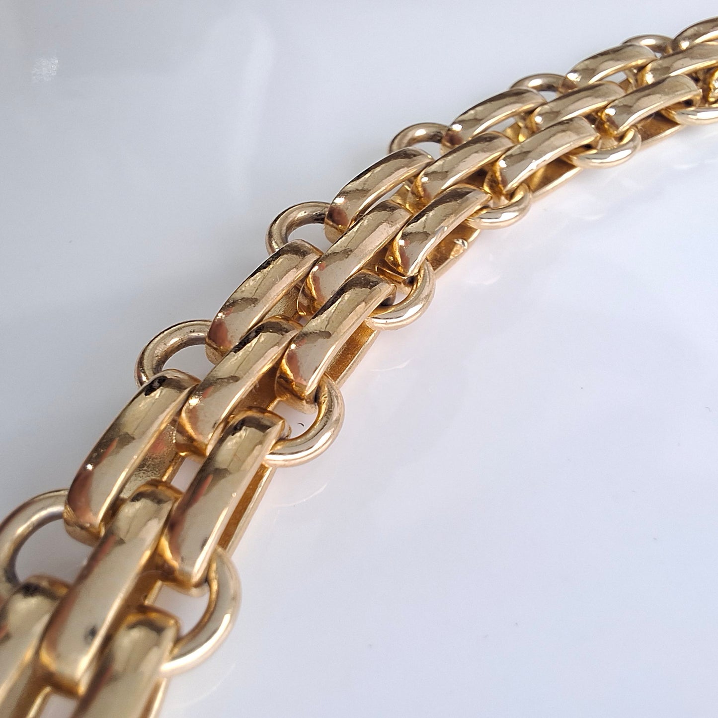 Vintage Christain Dior Fancy Link Necklace