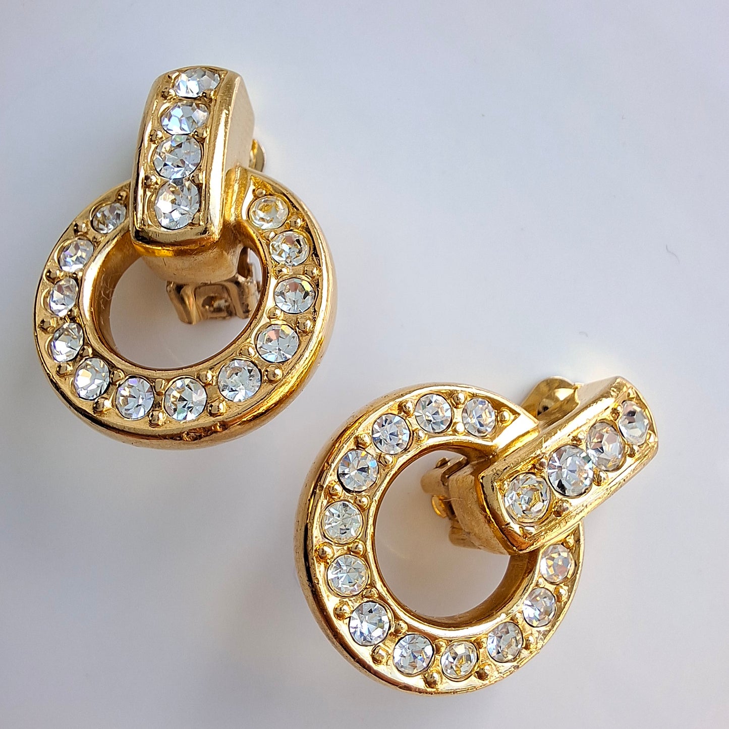 Christian Dior Crystal Earrings