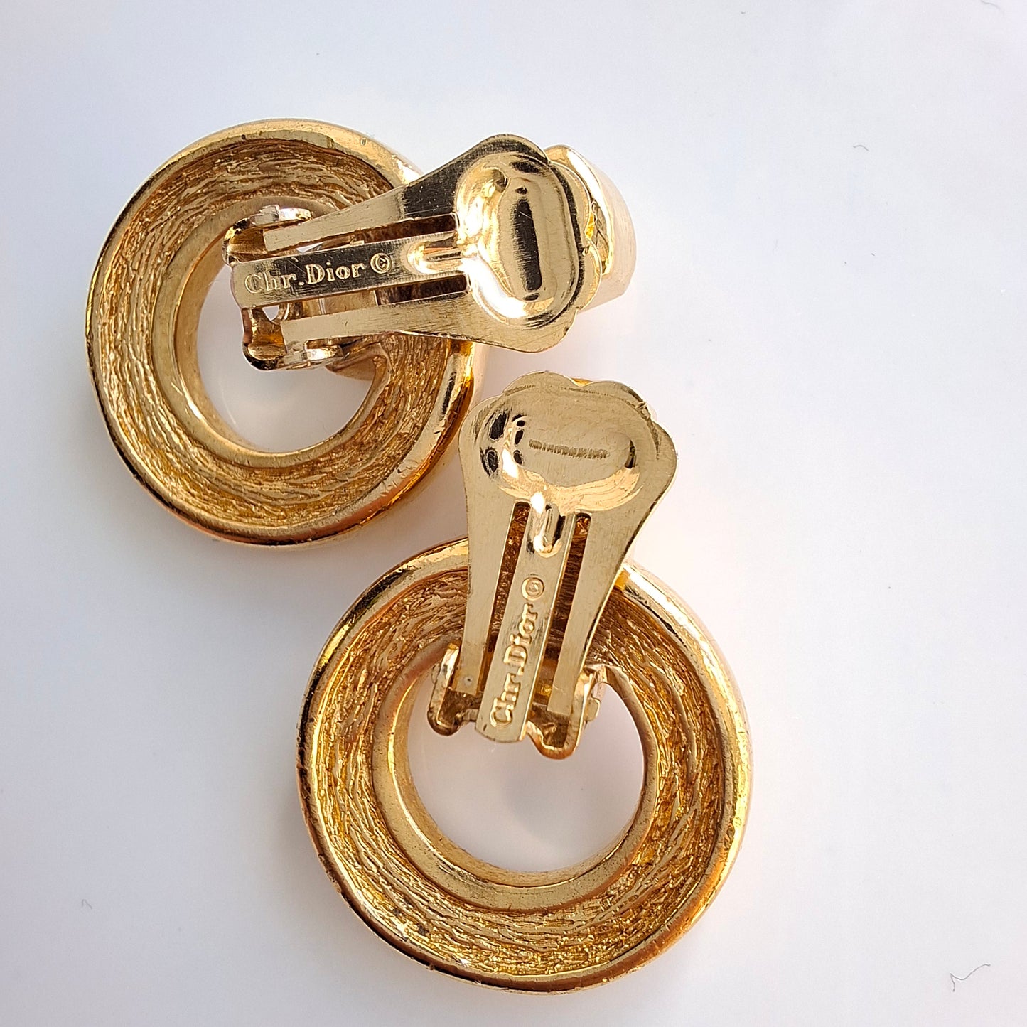 Christian Dior Crystal Earrings