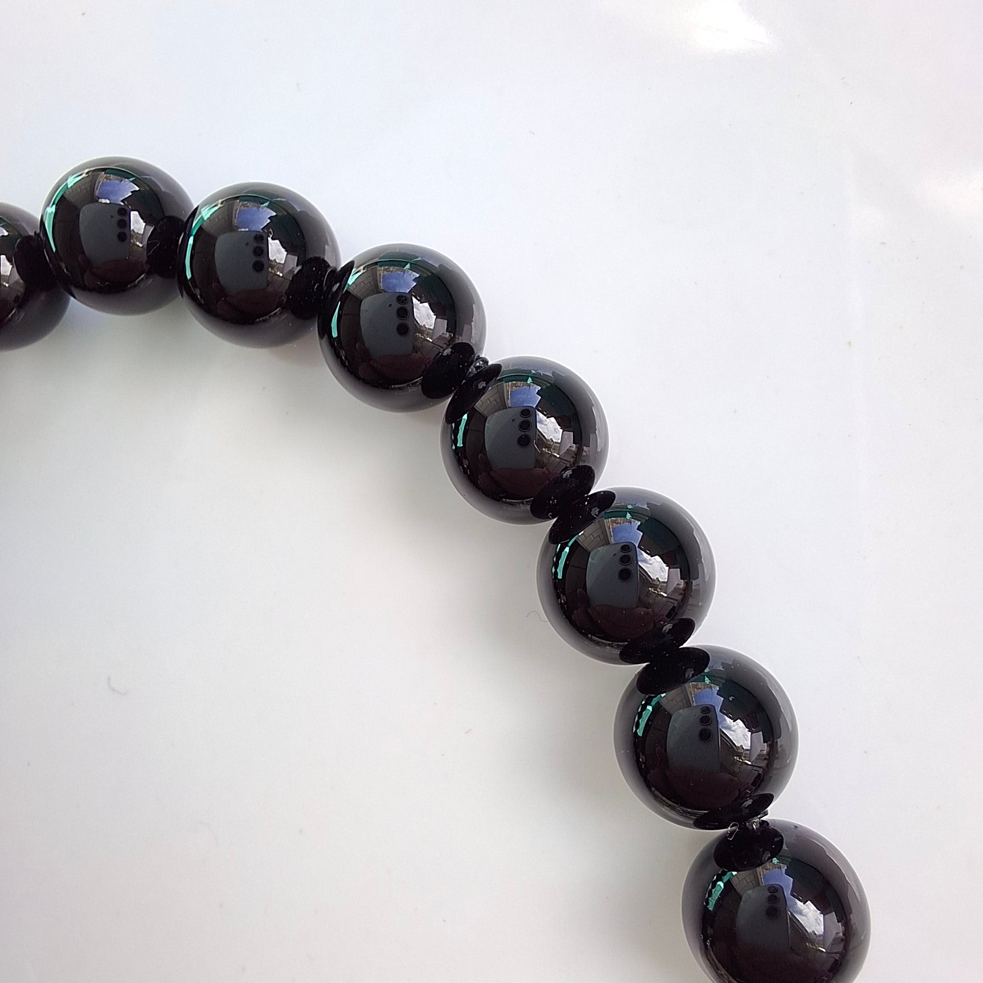 preloved vintage tiffany and co onyx bracelet 