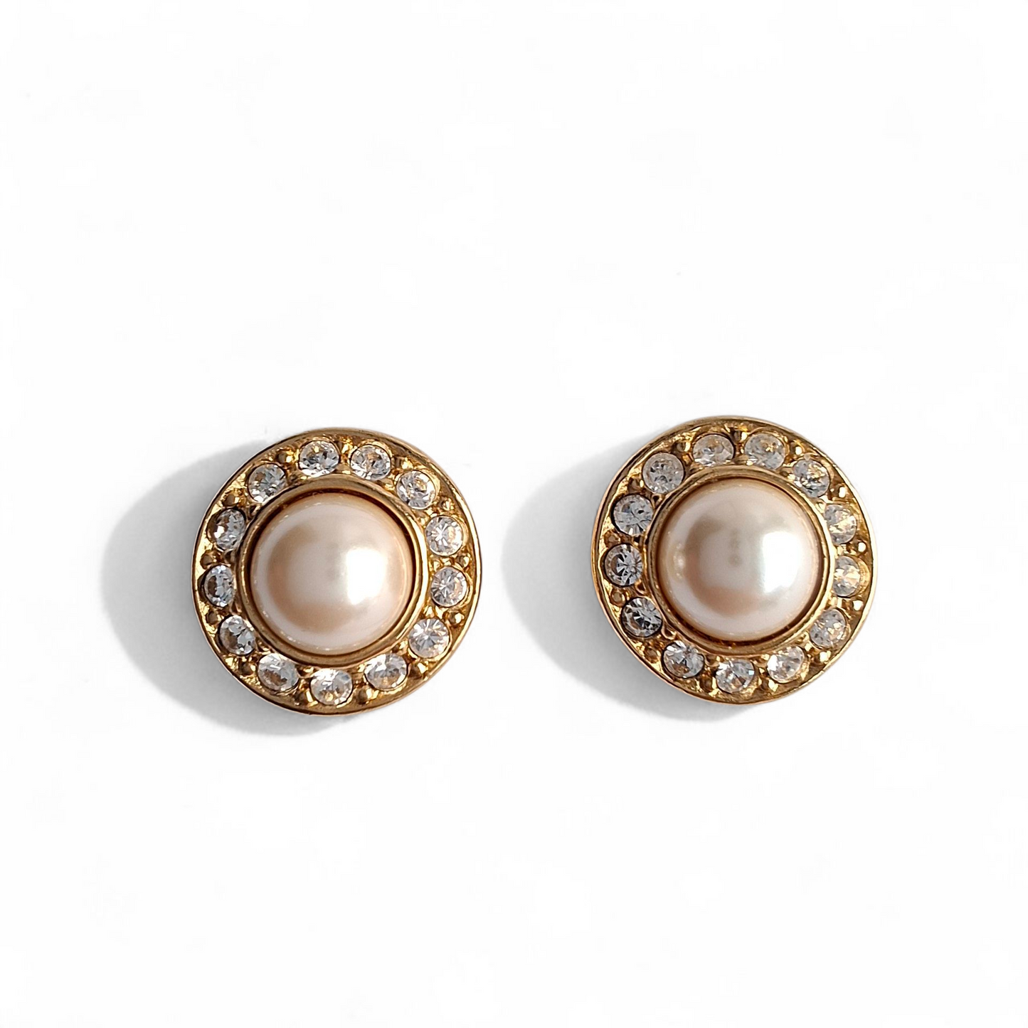 Vintage Christian Dior Stud Earrings