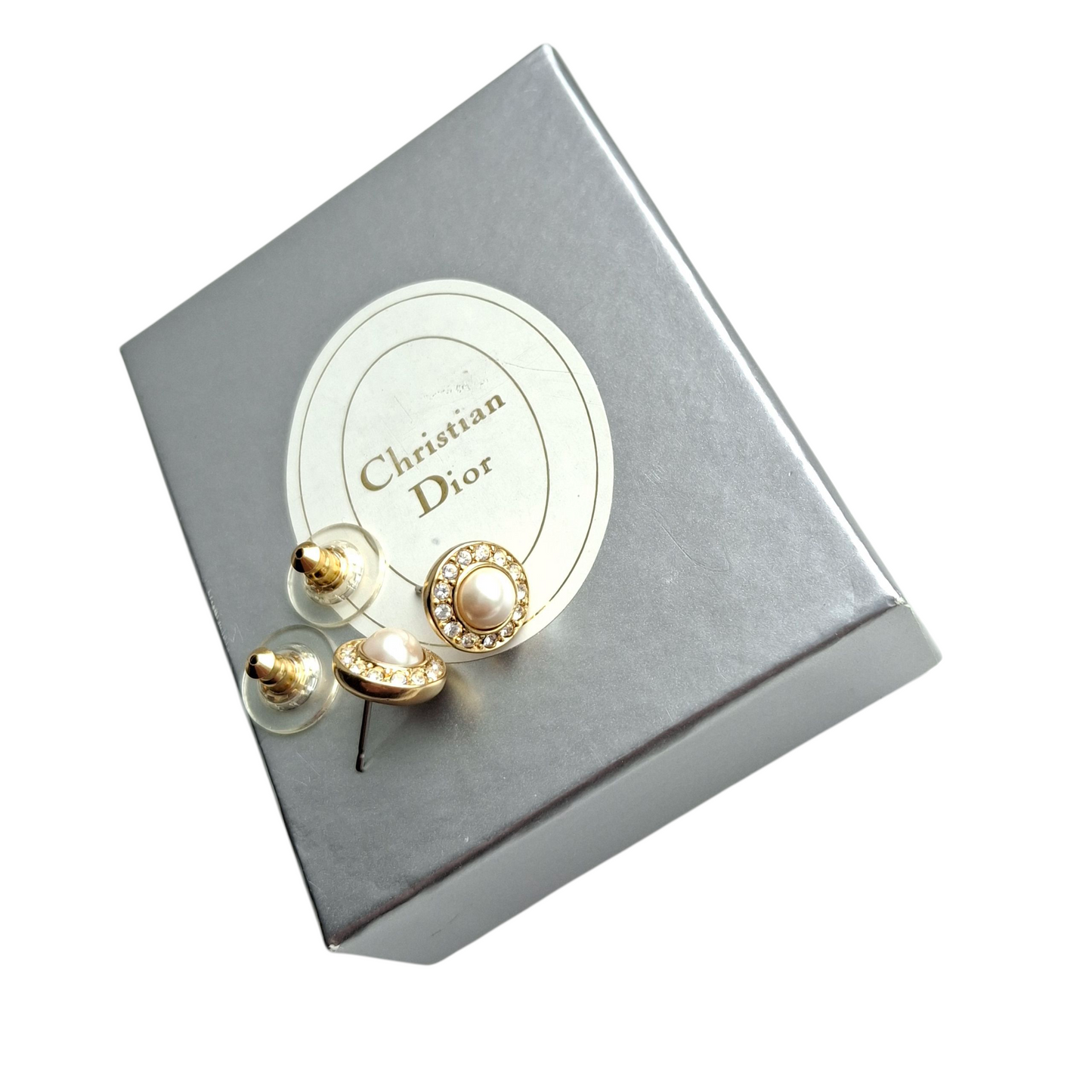 Vintage Christian Dior Stud Earrings